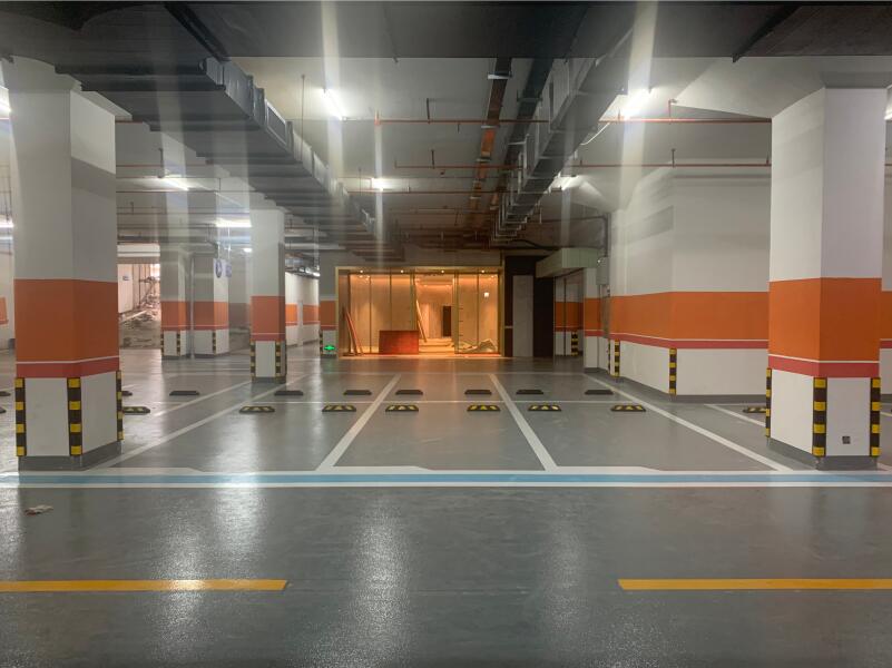 汕尾御景壹號(hào)地下車庫(kù)地坪漆