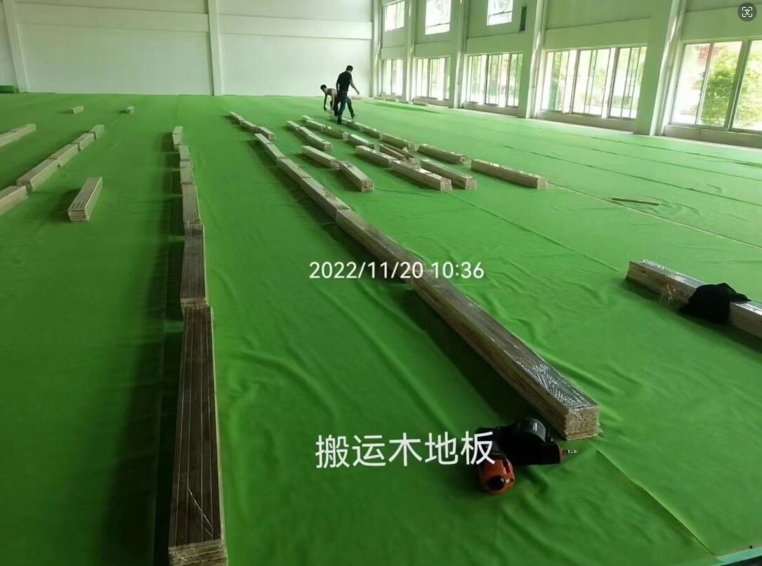 廣州某部隊室內(nèi)木地板球場運動場館建設(shè)施工項目